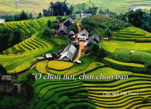 Ý nghĩa câu thành ngữ-tục ngữ : Ở chọn nơi, chơi chọn bạn